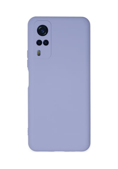Vivo Y53s Uyumlu Kılıf Nano İçi Kadife Silikon - Lila