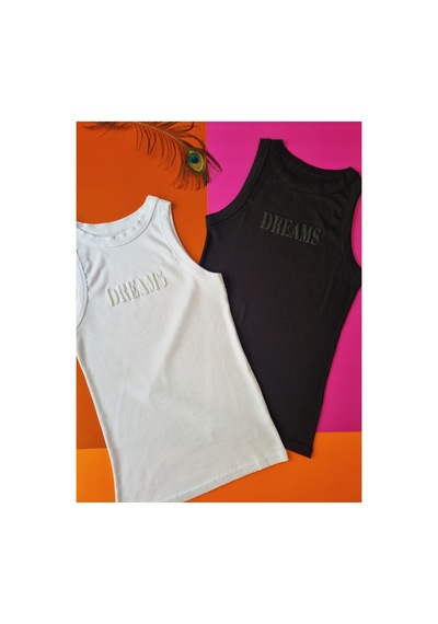 Demirsa Boutique Halter Yaka Modal Kaşkorse Kadın Atlet Siyah Ve Beyaz Renk Siyah-beyaz Demirsa Boutique Halter Yaka Modal Kaşkorse Kadın Atlet Siyah Ve Beyaz Renk Siyah-beyaz