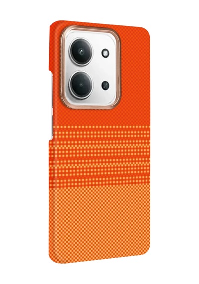 Northcity Xiaomi Redmi 15c 4g Uyumlu Vega Magsafe Kapak - Turuncu