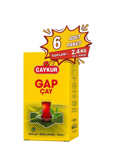 Gap Çayı 400 Gr. Altılı Paket