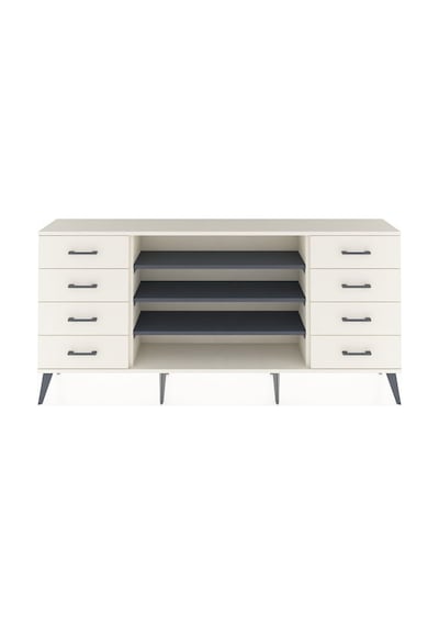 Arges Konsol 3 Raflı 8 Çekmeceli 176x30x83 Aytaşı-antrasit/aytaşı Antrasit/aytaşı Arges Konsol 3 Raflı 8 Çekmeceli 176x30x83 Aytaşı-antrasit/aytaşı Antrasit/aytaşı