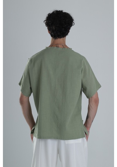 Cocopelli Tasarım Yeşil T-shirt Coc1205 Yeşil