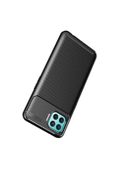 Oppo Reno 4 Lite Kılıf Zore Negro Silikon Kapak Siyah