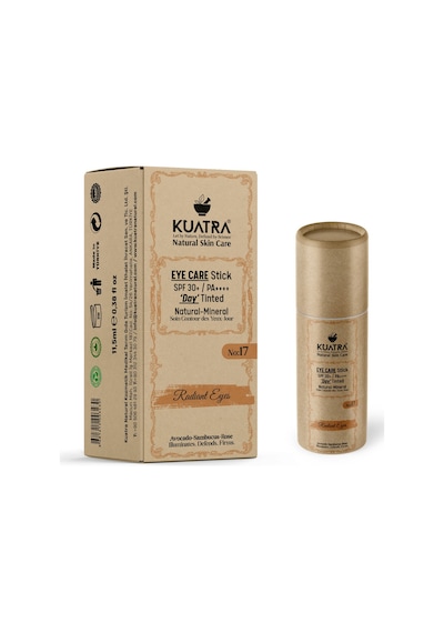 Kuatra Radiant Eyes Göz Çevresi Doğal Mineral Gündüz Bakım Stick Spf 30+ / Pa++++ Renkli Plastiksiz Ambalaj