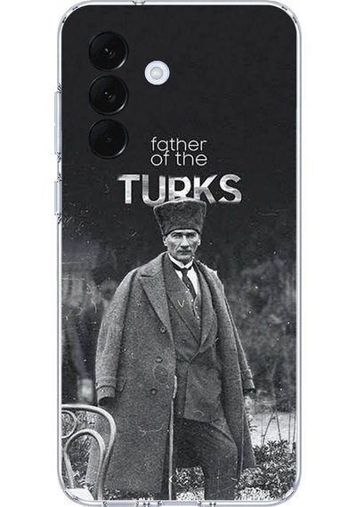 Samsung Galaxy A57 Uyumlu Atatürk'ün Mirası Baskılı Silikon Kılıf Renkli