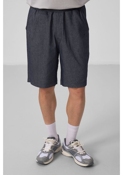 Tommylife Kot Lacivert Standart Fit Dokuma Hafif Esnek Chino Şort - 81290 Kot Laci