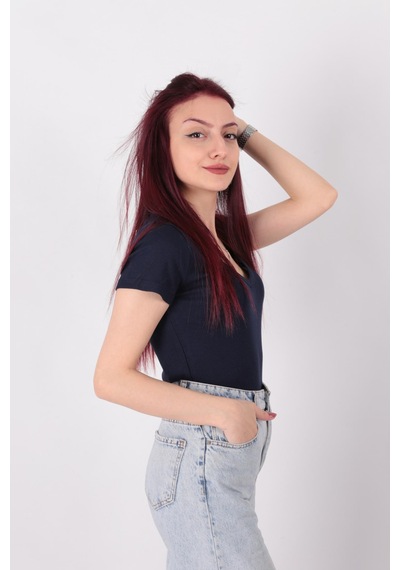 Busem S0016727 Kadın Bluz Lacivert