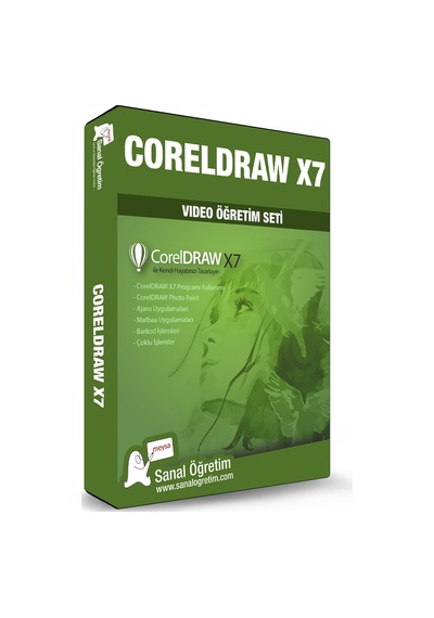 Coreldraw X7 Video Ders Eğitim Seti