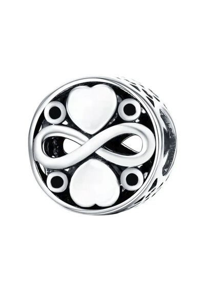 Nur Silver Sonsuzluk Gümüş Charm Nur-bl12488