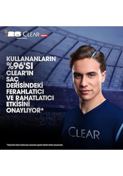 Clear Men Erkek Şampuan Cool Sport Menthol Kepeğe Karşı Etkili 600 Ml