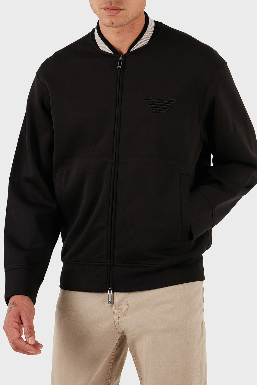 Emporio Armani Erkek Sweat Em002877 Af17545 Uc001 Siyah Siyah