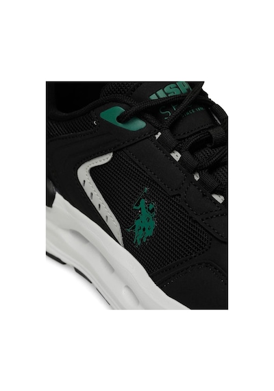 U.s. Polo Assn. Jacky 4fx Erkek Siyah-yeşil Koşu&antrenman Ayakkabı-siyah Siyah U.s. Polo Assn. Jacky 4fx Erkek Siyah-yeşil Koşu&antrenman Ayakkabı-siyah Siyah