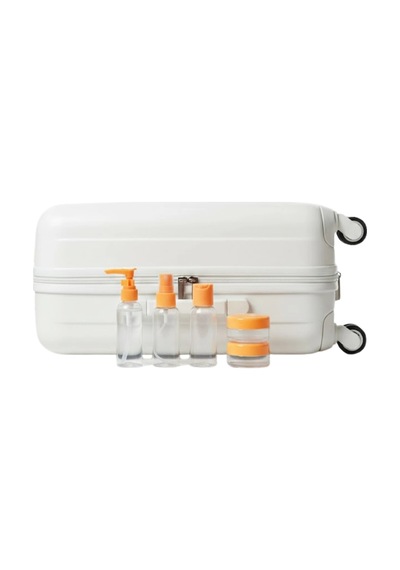 Hubrendy Tekno 30 Ml 5 Li Seyahat Şişesi Seti Çantalı Kozmetik Organizer