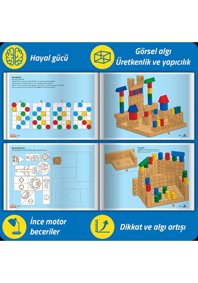 Adeda Yayınları Dikkat Güçlendirme Metal Kutu Set 7 Yaş