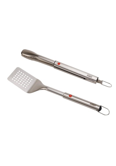 Joseph Joseph Grillout 2 Li Paslanmaz Çelik Barbekü Spatulası Ve Maşa Seti