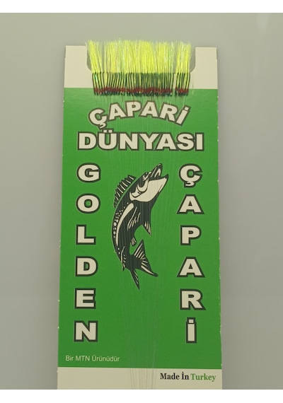 Golden 50 İğneli İstavrit Kösteği 12 No Siyah İğne -0,10 Mm -0,12 Mm Köstek Yeşil-fosfor