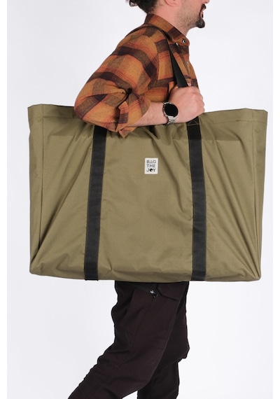 Bag The Joy Ahşap Portatif Katlanır Kamp Rafı - Kahverengi