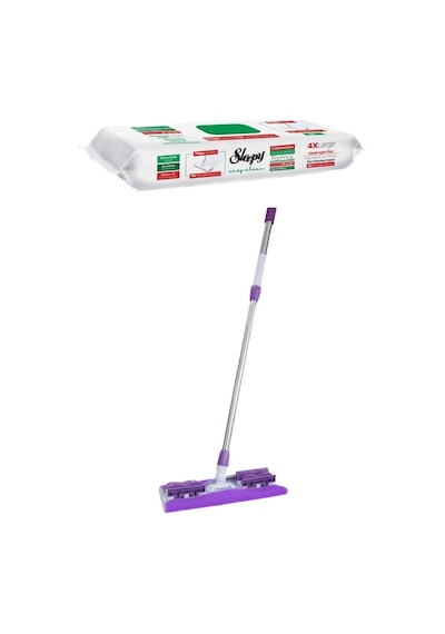 Mop Easy Clean Yer Temizleme Havlusu Uyumlu Mikrofiber Mandall Mop Diğer
