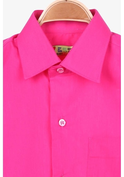 Breeze Erkek Çocuk Gömlek Basic Pembe (7-13 Yaş) (541468897)