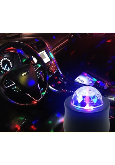 Apple Uyumlu iPhone Android Mini Sihirli Disko Topu 4W Led Usb Küre Magic Ball (339992130)