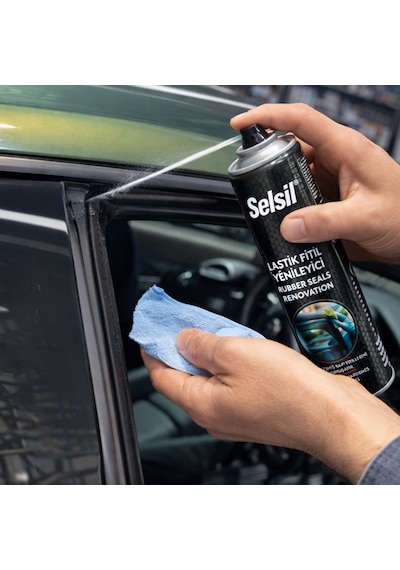 Selsil Lastik Kauçuk Fitil Yenileme Spreyi 200 Ml 24 Adet 24 Adet