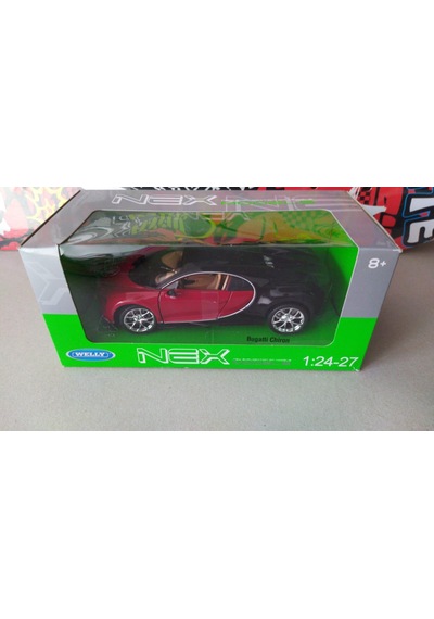 1 / 24 Ölçek Welly Koleksiyon Metal Model Araba Bugatti Chiron