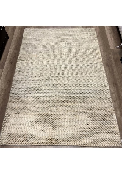 Eko Halı Flatweave Choti White Dekoratif Jüt Kilim