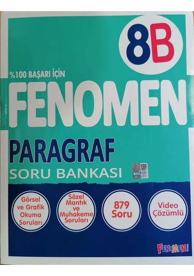 Fenomen Yayınları 8. Sınıf Lgs Paragraf B Soru Bankası
