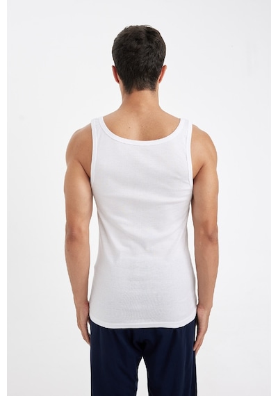 DeFacto Slim Fit Dar Kesim Ribana 2'li Atlet Y9056AZ24WNWT34