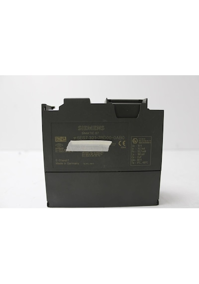 6es7321-7rd00-0ab0, 6es7 321-7rd00-0ab0 Sımatıc S7-300 Sm 321 4 Dı 24 V Dc,