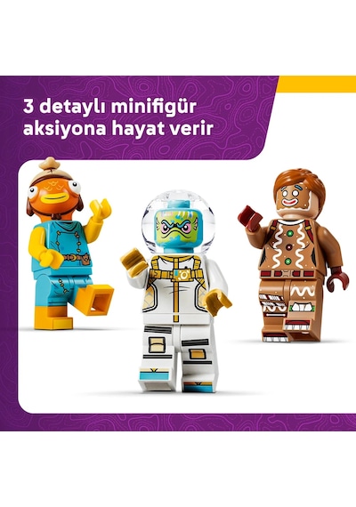 LEGO® Fortnite® Mühimmat Desteği 77080 - 10 Yaş ve Üzeri Çocuklar için 3 Minifigür İçeren Yaratıcı Oyuncak Yapım Seti (314 Parça)