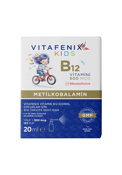 Kids Vitamin B12 Metilkobalamin Sprey 20ml
