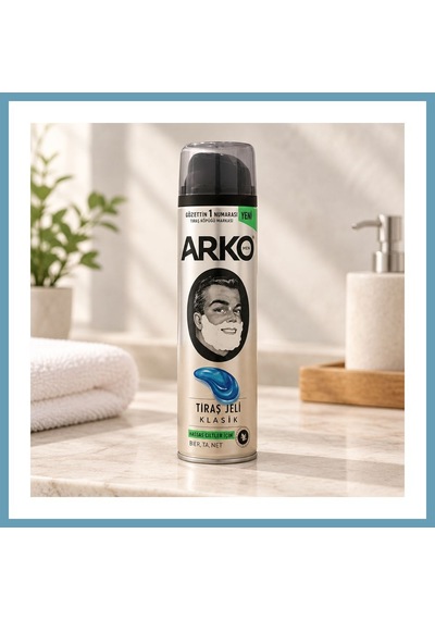 Bezos Teneke Tıraş Jeli 200 Ml Classic Mbt06