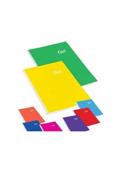 Keskin Color Cool 96 Yaprak A4 Çizgili Defter Spiralli Pp Kapak