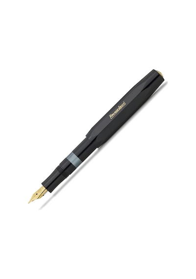 Kaweco Klasik Sport Pıston Fıller Dolma Kalem Siya Siyah