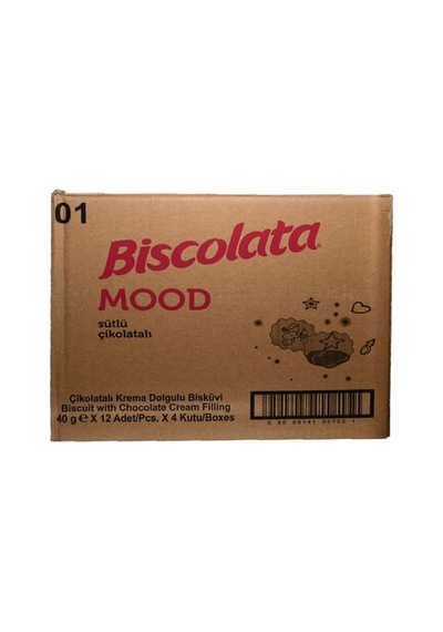 Şölen Biscolata Mood Çikolatalı 40 Gr 48'li Paket
