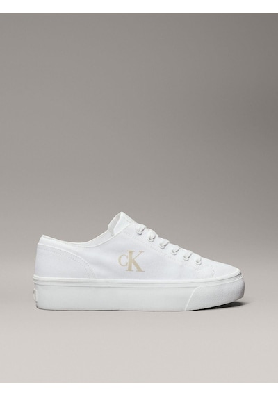 Vulc Flatform Sneaker-9454 Beyaz
