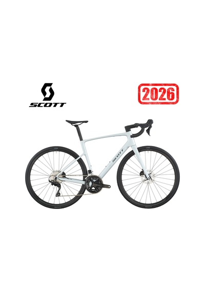 Scott Addict 50 Shimano 105 12v - Syncros Rp2.0 Disc Cumulus White M/54cm Siyah