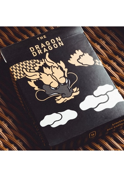 King Star The Dragon Black Premium Oyun Kağıdı Limited Edition Koleksiyonluk İskambil Kartları
