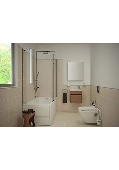 Minimax A44790 Tuvalet Fırçalığı, Krom 508 Yeşil