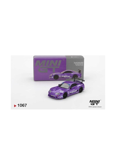 İni Gt 1/64 Toyota Supra A80 Top Secret Gt-300 Top Secret Purple