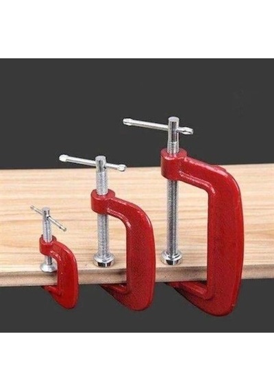 Doğrama Ve Metal Sıkma Sıkıştırma İçin 3lü Mini Mengene Aparat Bayi Depom