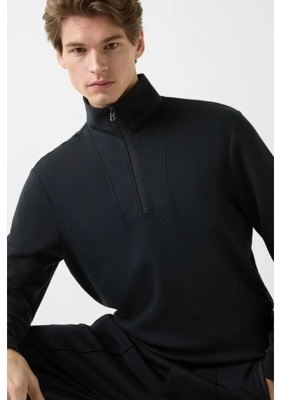 Bogner Fire&ıce Bogner Raven Troyer Lüks Günlük Stil, Erkek Sweatshirt Siyah