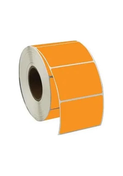 Open 50 Mm Etiket Turuncu 1000li