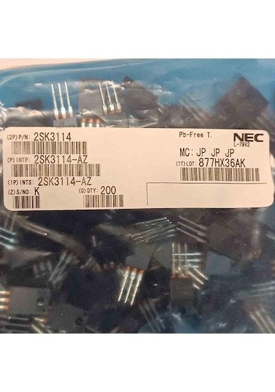 2sk3114-az 4a 600v To220f Nec Mosfet Transistör 5 Adet