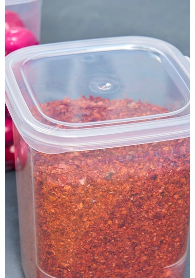 10 Adet 20 Parça Etiketli Kendinden Kapaklı Erzak Dondurucu Baharat Saklama Kabı Seti 1,15 Litre Pla Diğer