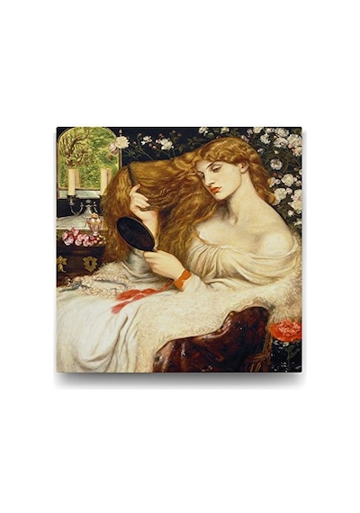 Gabriel Rossetti - Lady Lilith Tablosu - 40x40cm
