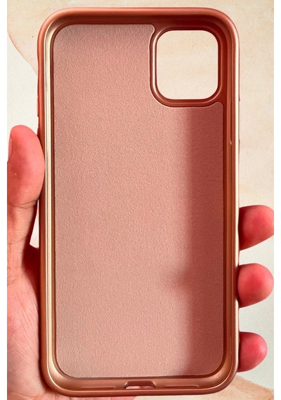 İphone 11 Yıldız Tozu Premium Çöl Rengi Silikon Kılıf Bej