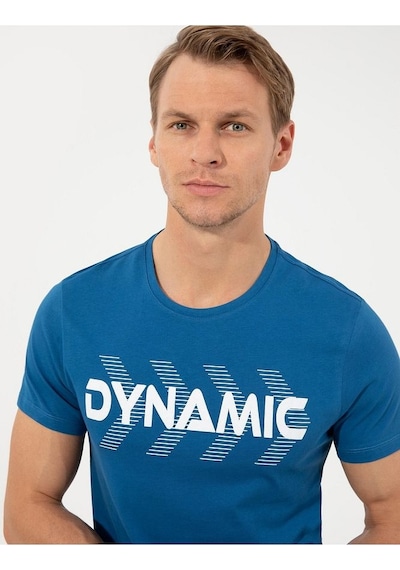 Pierre Cardin Slim Fit Bisiklet Yaka T-shirt Renkli