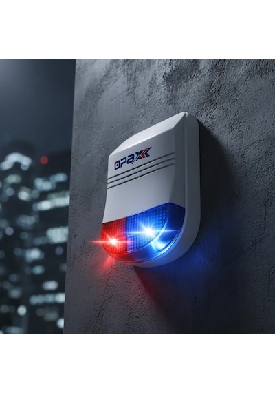 Opax Bgr-12 Wifi Kablosuz Alarm Sistemi 96 Bölge Desteği 1 Yıl Ahm